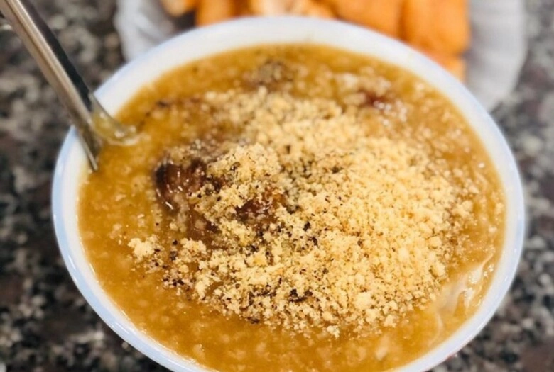 Món cháo độc dược nhưng rất tốt cho sức khỏe chỉ có ở tuyên quang chế biến gần 9 tiếng mới ra lò - 4
