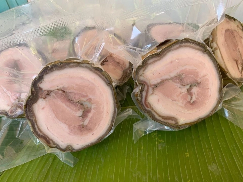 Món giò nguyên tảng chỉ có ở thái bình mới nhìn thấy ngán mà càng ăn càng cuốn bởi vị thanh mát như thạch - 4
