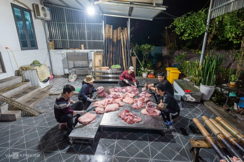 Món thịt quay công thức hơn 1000 năm ở làng cổ đường lâm - 1