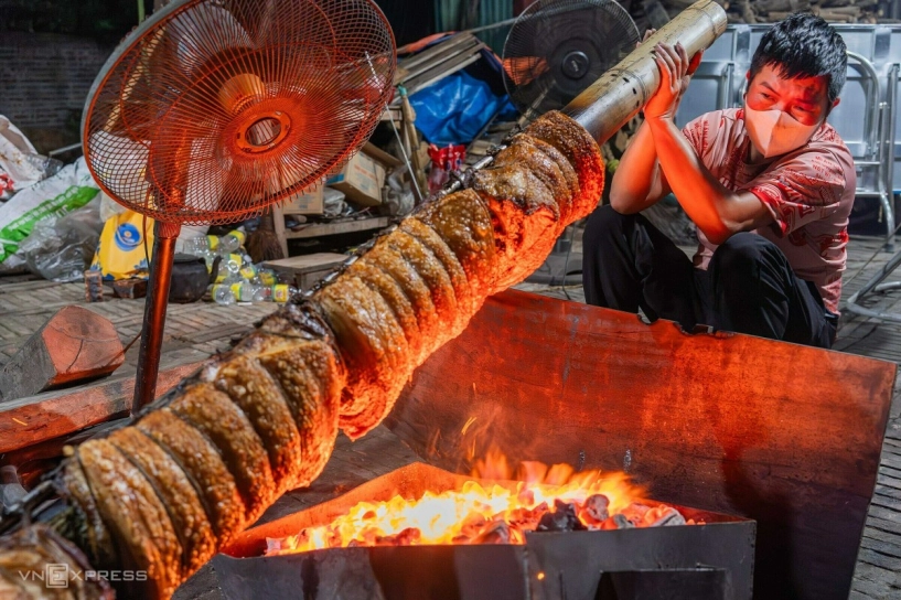 Món thịt quay công thức hơn 1000 năm ở làng cổ đường lâm - 10
