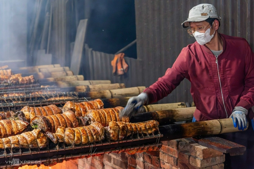 Món thịt quay công thức hơn 1000 năm ở làng cổ đường lâm - 11