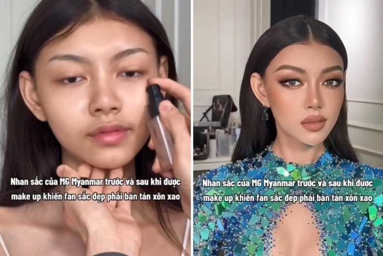 Ngỡ ngàng với mặt mộc của người đẹp thị phi nhất miss grand international 2024 - 4