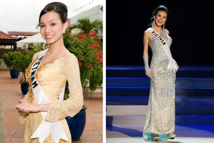 Người đẹp việt đầu tiên đi thi hoa hậu bị đồn thi chui nhan sắc sau 20 năm giờ ra sao - 4