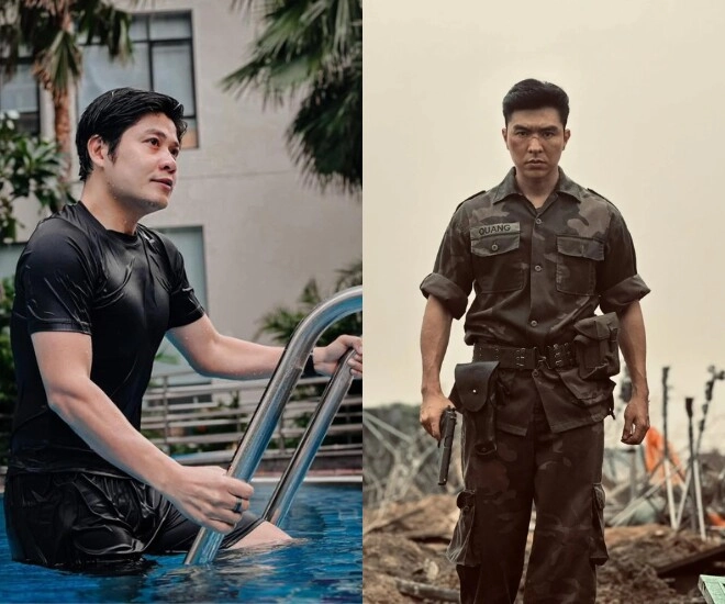 Nguyễn văn chung nói chủ động không casting vai quang trong mưa đỏ bố đơn thân u50 khoe cơ bắp khiến dân tình xuýt xoa - 1