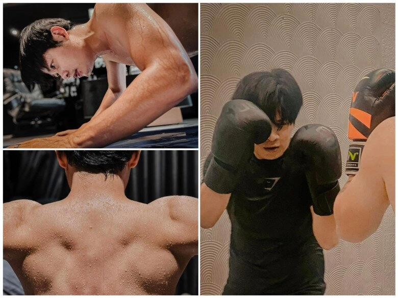 Nguyễn văn chung nói chủ động không casting vai quang trong mưa đỏ bố đơn thân u50 khoe cơ bắp khiến dân tình xuýt xoa - 2