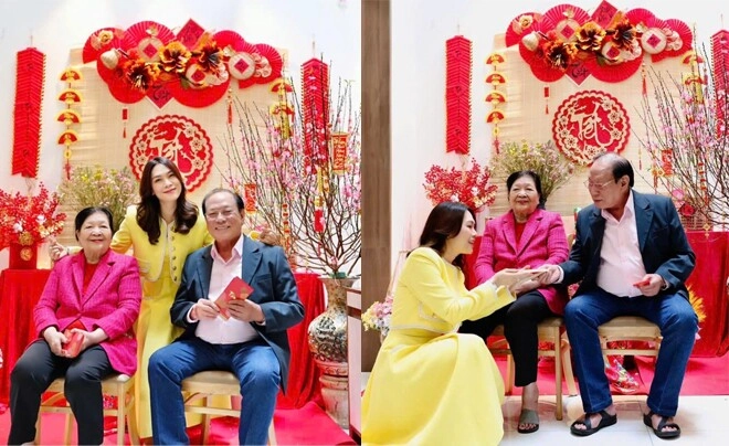 Nhà ở quê của 3 người đẹp gốc đà nẵng thanh thủy treo giấy khen khắp tường mỹ tâm thích nấu bánh tét ngay cửa - 17
