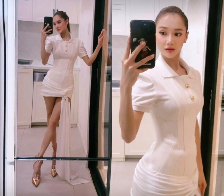 Nhã phương 3 năm không ăn cơm giờ lại khẳng khiu như cò hương dân tình thấy lo nhiều hơn là khen đẹp - 2
