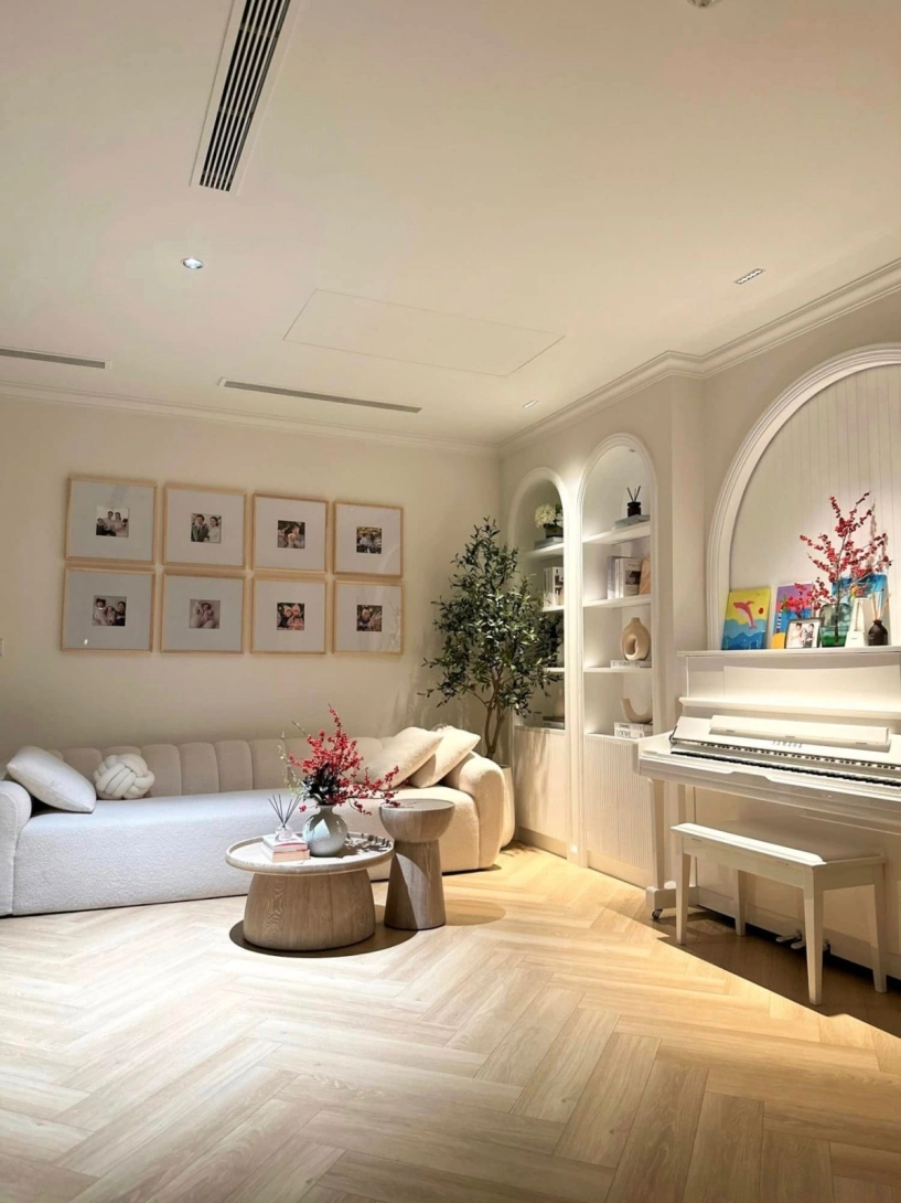 Nhà triệu usd của đặng thu thảo ngập tràn sắc xuân - 6
