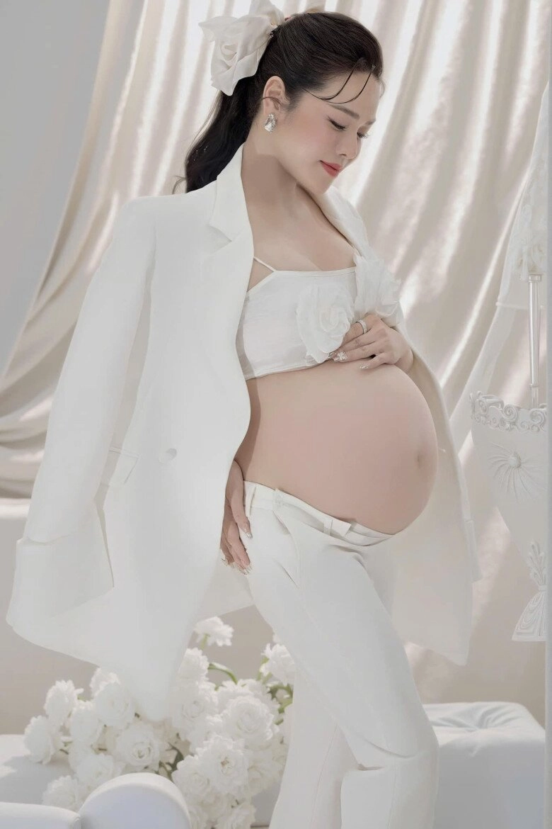 Nhật kim anh nói rõ chuyện mang thai song sinh cận ngày lâm bồn bầu to size khủng vì tăng gần 30kg - 5