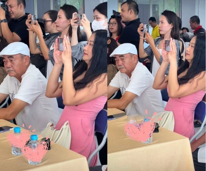 Nsnd việt anh công khai nắm tay bạn gái kém 36 tuổi đi sự kiện hết lòng chiều nửa kia vì cần người chăm lúc tuổi già - 2