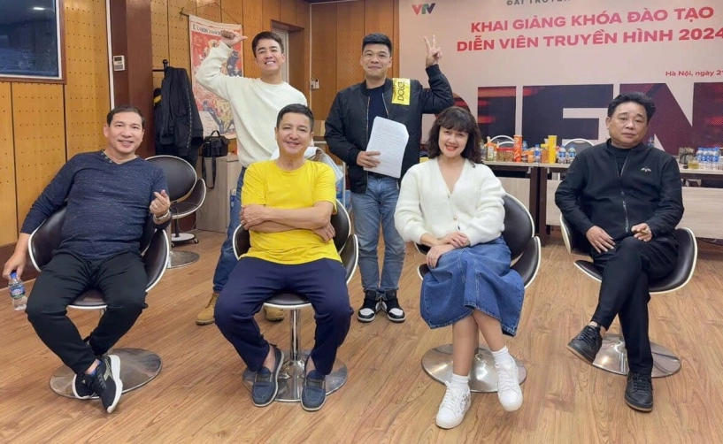 Nsnd xuân bắc lộ ảnh luyện tập cùng dàn táo quân vân dung gọi cục trưởng bằng cái tên nam tào - 6