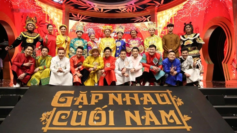 Nsnd xuân bắc lộ ảnh luyện tập cùng dàn táo quân vân dung gọi cục trưởng bằng cái tên nam tào - 12