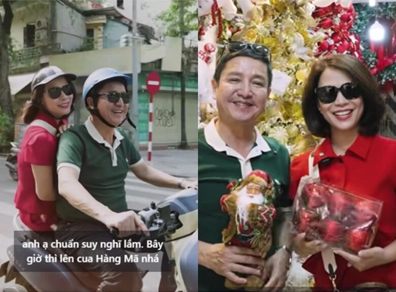 Nsưt chí trung chiều người yêu trẻ tuổi đi chơi dịp giáng sinh vóc dáng bạn gái á hậu thu hút sự chú ý - 3