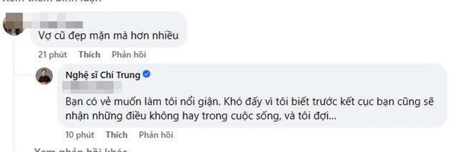 Nsưt chí trung khoe ảnh với bạn gái kém 18 tuổi thì bị nhận xét vợ cũ đẹp hơn nói về việc kết hôn lần 2 - 2