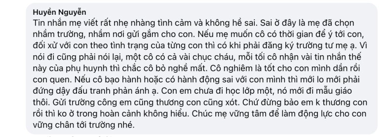 Nuôi cô con gái sống trong môi trường chưa từng bị quát giờ đi học lớp 1 hoảng sợ mẹ hà nội nhắn tin cho cô giáo khiến cđm tranh cãi - 5