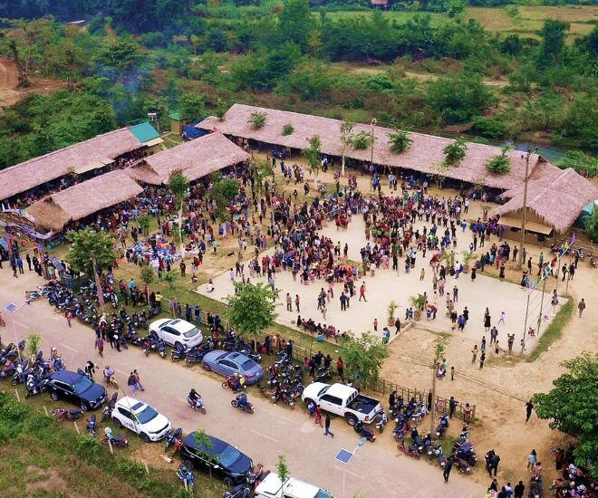 Ở nghệ an có chợ phiên nga my khách đến không chỉ mua sắm mà còn được trải nghiệm một điều đặc biệt - 1