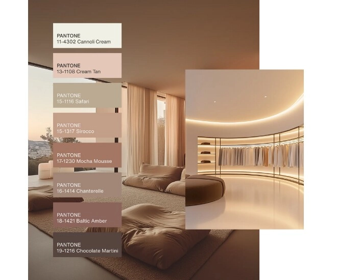 Pantone công bố màu của năm 2025 - mocha mousse tôn vinh những niềm vui giản đơn - 4