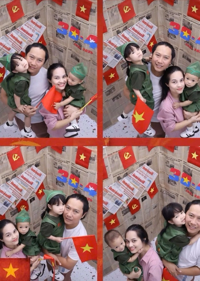 Photobooth có khung hình ý nghĩa dịp đại lễ 304 phụ kiện đầy đủ chỉ cần bấm máy - 5