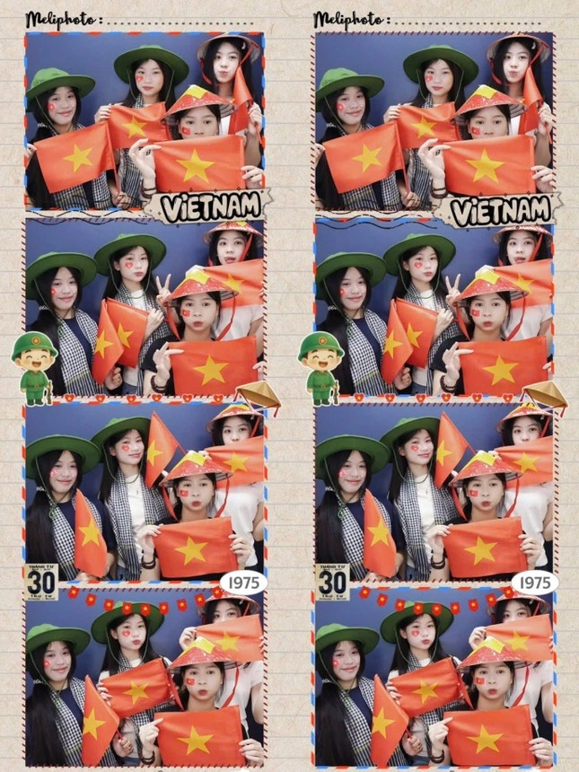 Photobooth có khung hình ý nghĩa dịp đại lễ 304 phụ kiện đầy đủ chỉ cần bấm máy - 11