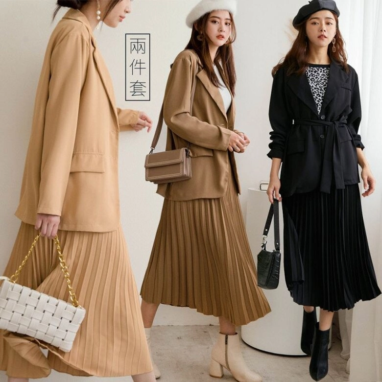 Phụ nữ tuổi nào cũng không nên bỏ qua công thức 1 váy - 1 áo xuống phố ngày thu thành tâm điểm giữa đám đông - 10