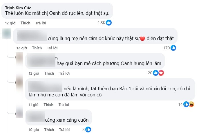 Phương oanh diễn cảnh tát chảy máu miệng kẻ bắt nạt con trai ở tiệc sinh nhật phụ huynh việt tràn vào bình luận - 11