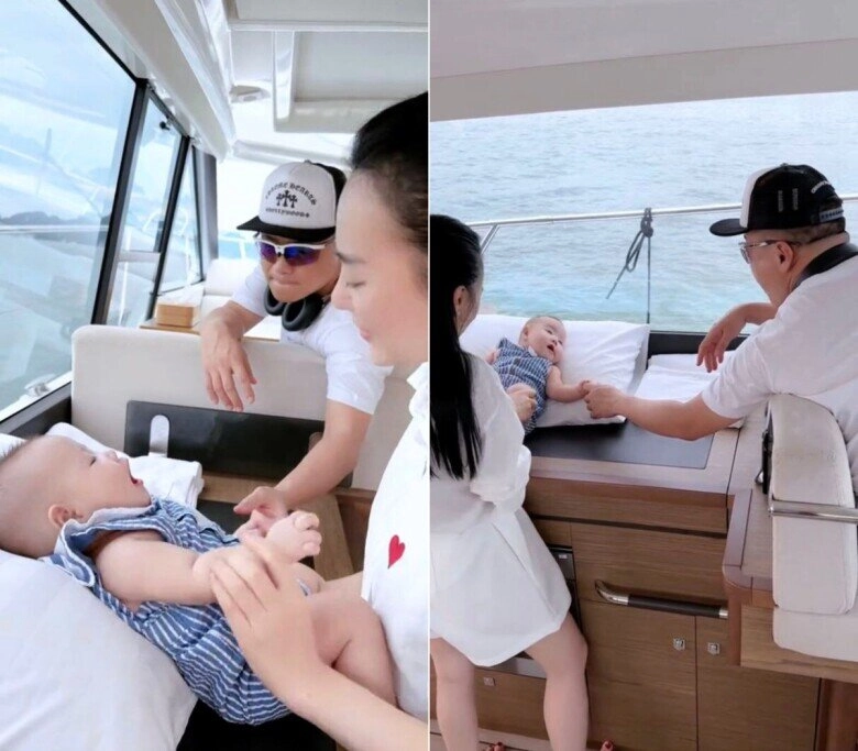Phương oanh được khen khéo đẻ 2 nhóc tì song sinh háu ăn mới nửa tuổi đã được cho làm xiếc - 7