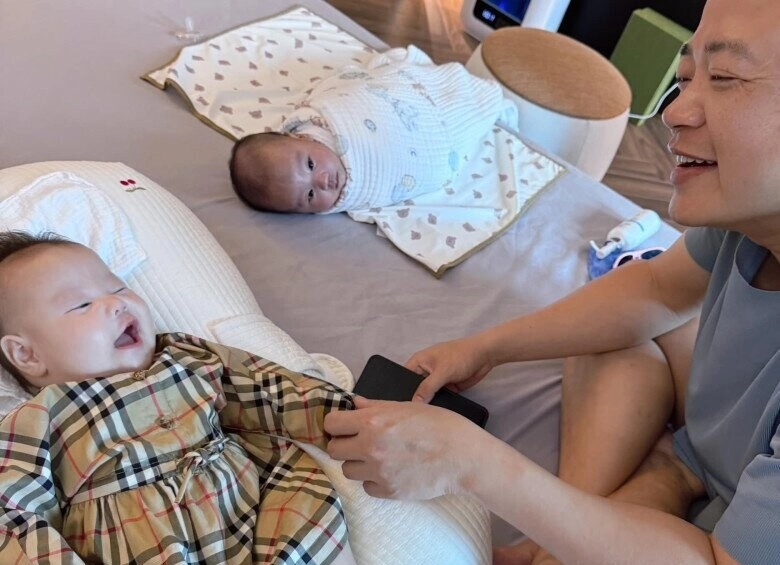 Phương oanh mách tội con trai khiến chồng đại gia vội lên tiếng phản hồi cái liếc mắt của quý tử gây sốt - 5