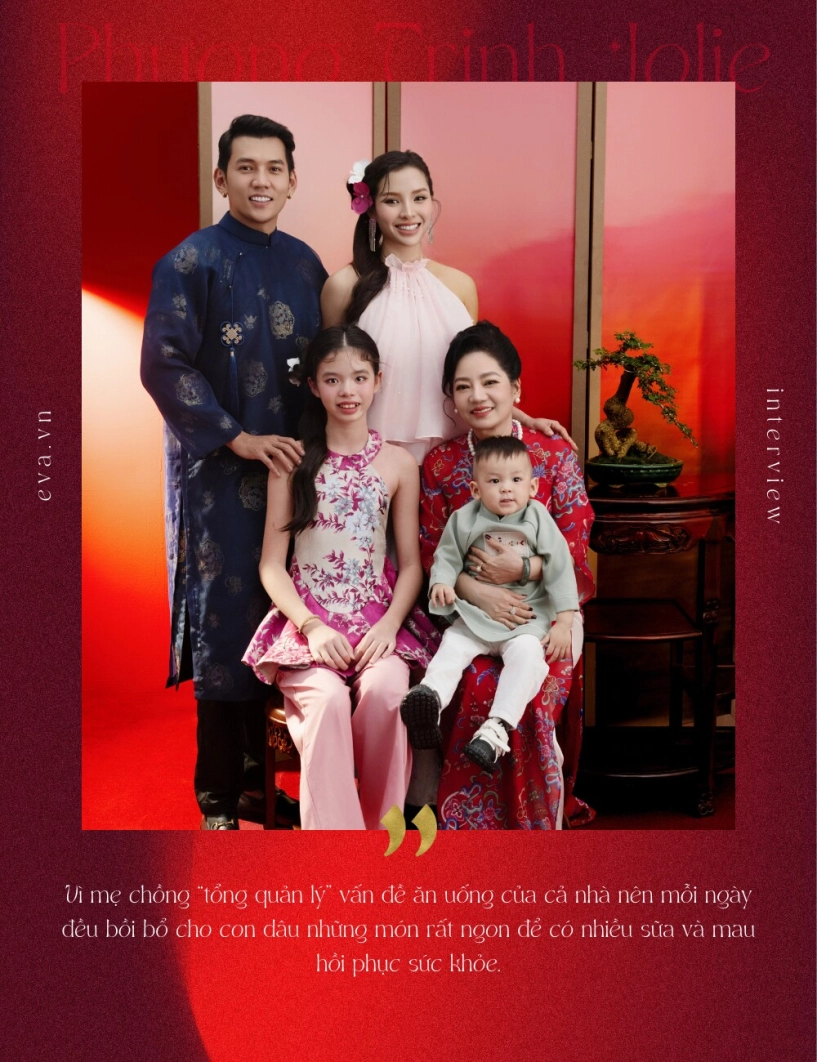 Phương trinh jolie tôi cảm thấy biết ơn vì có được người mẹ chồng luôn yêu thương và quan tâm mình - 5