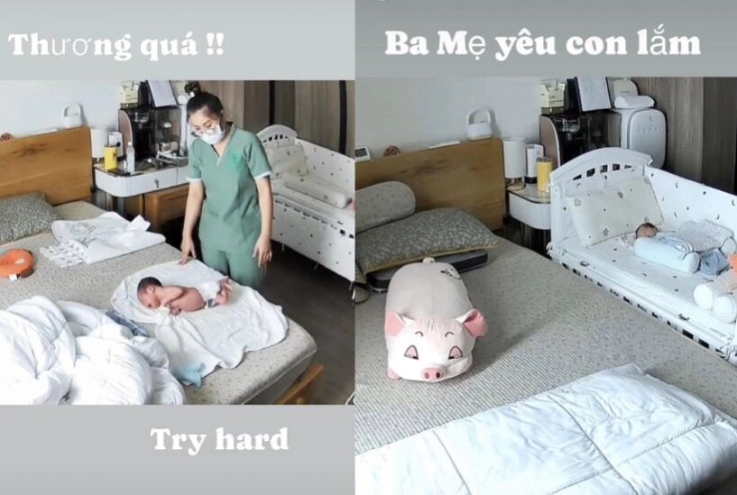 Quang minh khoe cảnh vợ trẻ cho con ti sữa bố bỉm tất bật từ lúc bà xã vỡ chum đến ngày ở cữ - 6
