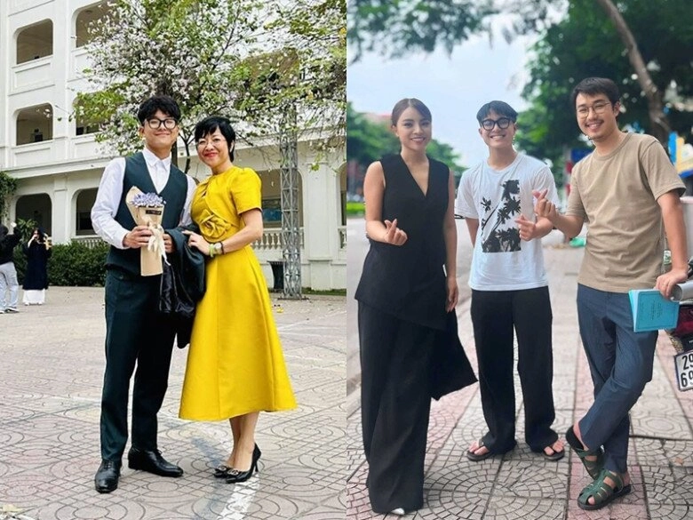 Quý tử của nsnd công lý 20 tuổi cao gần 1m8 vẫn kèm chặt mẹ luôn tạo điều kiện để mc thảo vân yêu đương - 7