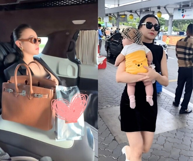 Quý tử là bản sao shark bình nhà phương oanh chuẩn con nhà giàu hết cưỡi du thuyền nay ngồi xe sang ngắm đường phố - 3