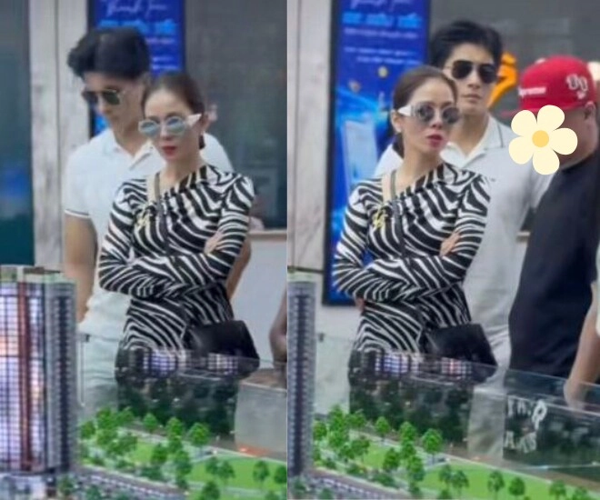 Rộ hình ảnh lệ quyên dẫn lâm bảo châu đi lựa nhà tiền tỷ mỗi lần xuất hiện đều phủ kim cương đầy người - 1