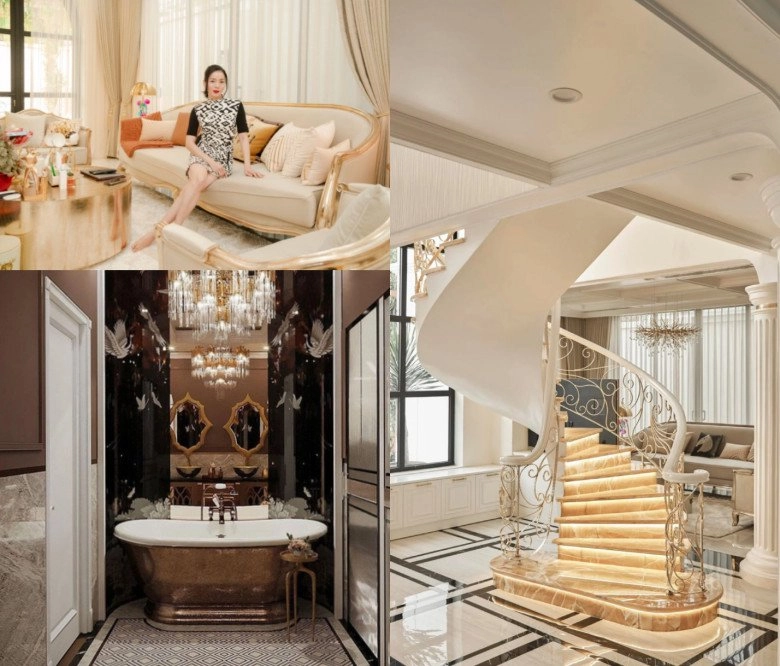 Rộ hình ảnh lệ quyên dẫn lâm bảo châu đi lựa nhà tiền tỷ mỗi lần xuất hiện đều phủ kim cương đầy người - 14