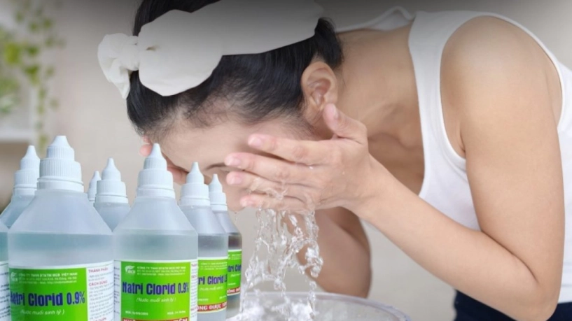 Rửa mặt bằng nước khoáng có gas hay nước muối giúp làm sạch da tốt hơn có lưu ý không phải ai cũng biết - 4