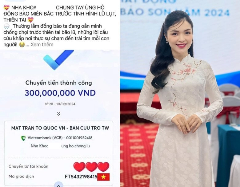 Sao việt 24h anh rể hòa minzy bị tố phông bạt tiền từ thiện chị gái là mc vtv lên tiếng phân trần - 4