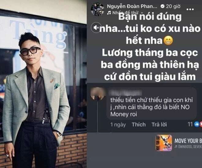 Sao việt 24h bị mỉa mai là thiếu tiền chứ không phải thiếu gia phan hiển tiết lộ tình hình kinh tế hiện tại - 1