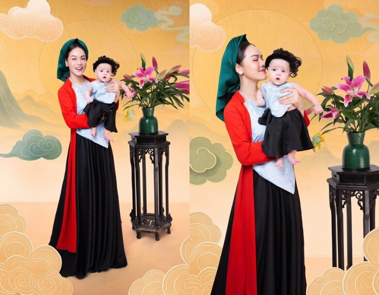 Sao việt 24h cháu đích tôn của bầu hiển làm được động tác điệu nghệ đỗ mỹ linh nhìn sang con gái mình mà ghen tị - 6
