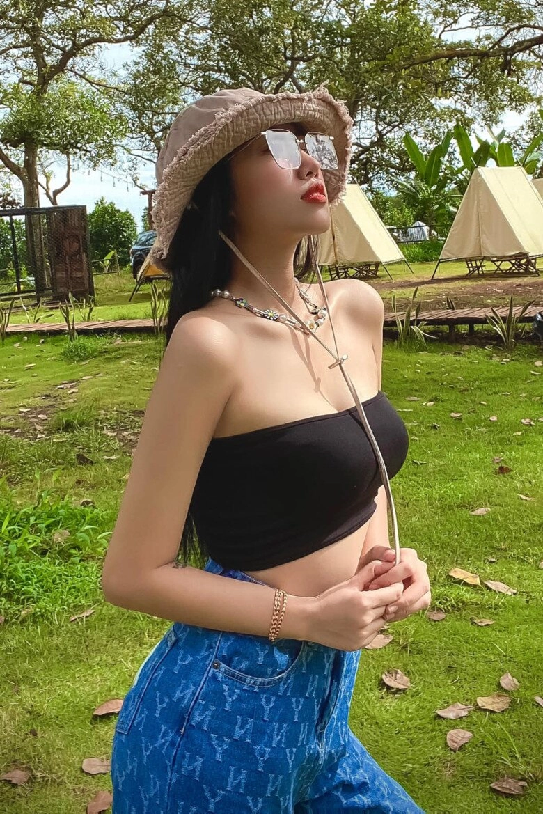 Sao việt 24h còn đâu hình ảnh sang chảnh trước đây vợ hot girl kém 37 tuổi của quang minh giờ xù đầu chăm con - 6