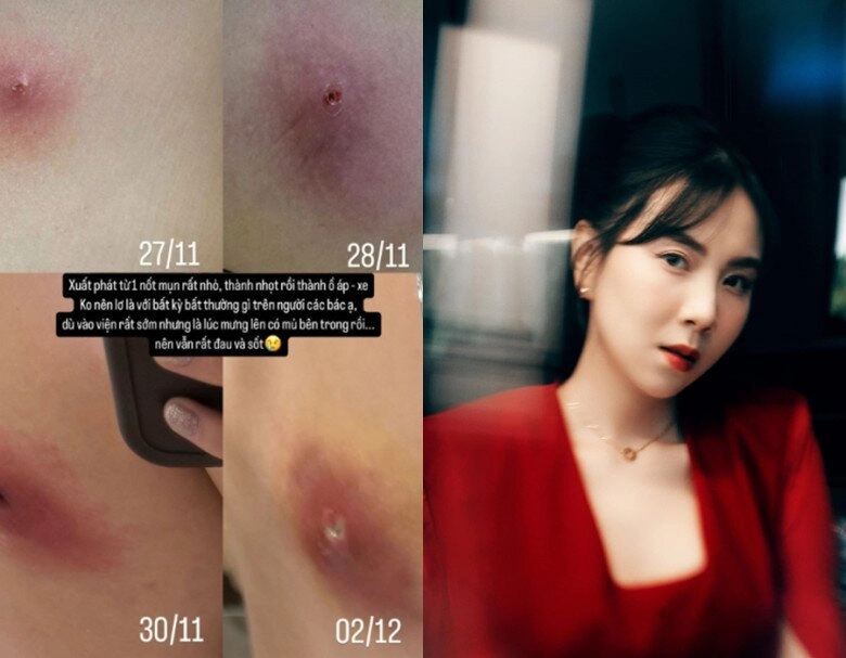 Sao việt 24h còn đâu hình ảnh sang chảnh trước đây vợ hot girl kém 37 tuổi của quang minh giờ xù đầu chăm con - 14