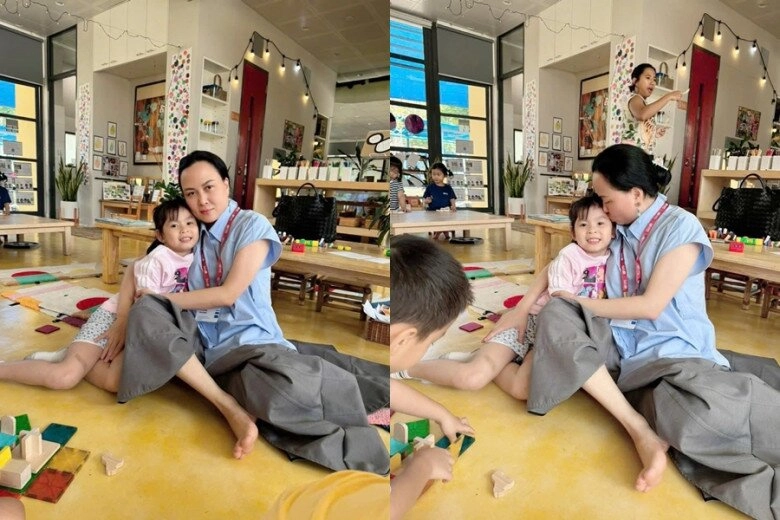 Sao việt 24h con gái quách ngọc ngoan càng lớn càng giống bố phượng chanel nhận xét ngọt ngào tương lai con đẹp lắm - 1