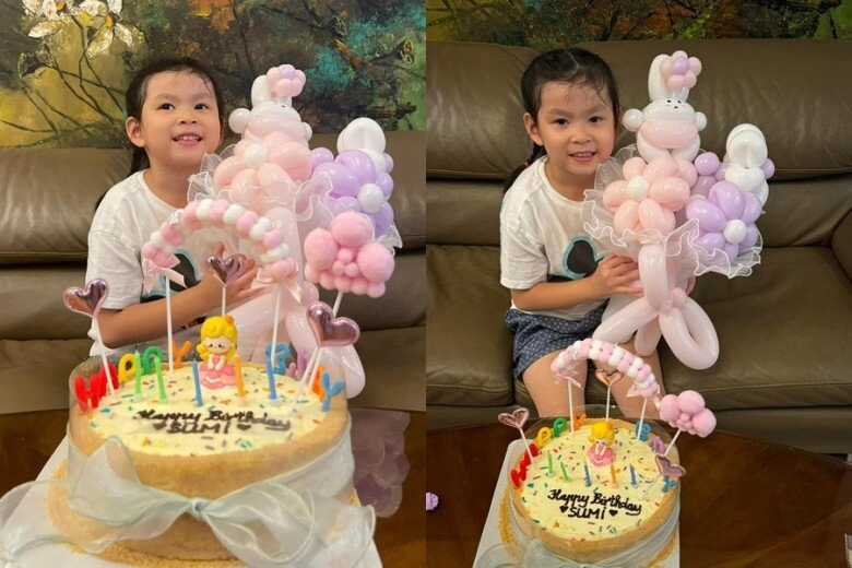 Sao việt 24h con gái quách ngọc ngoan càng lớn càng giống bố phượng chanel nhận xét ngọt ngào tương lai con đẹp lắm - 2