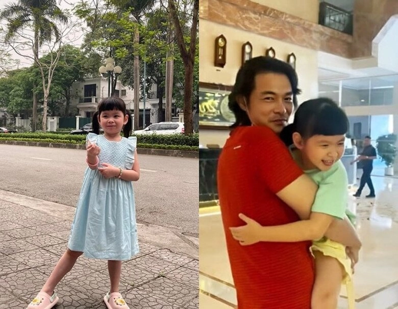 Sao việt 24h con gái quách ngọc ngoan càng lớn càng giống bố phượng chanel nhận xét ngọt ngào tương lai con đẹp lắm - 5