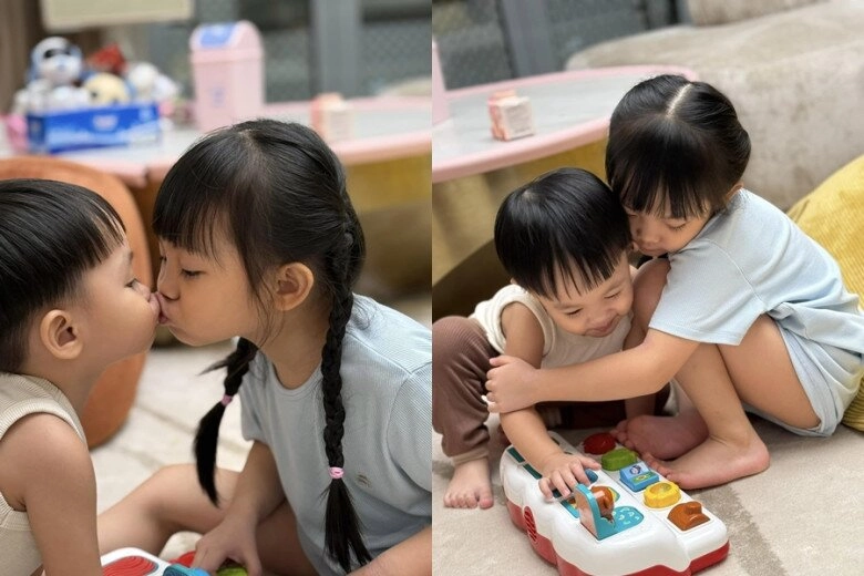 Sao việt 24h con gái út khánh thi mới biết đi đã được bố mẹ cho ra phòng tập nhảy dáng chuẩn con nhà nòi - 7