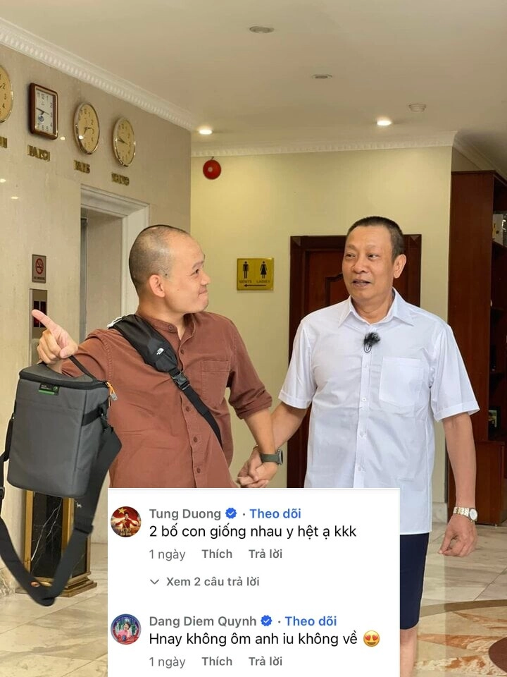Sao việt 24h con trai nhà báo lại văn sâm gọi bố là anh yêu tùng dương nhận xét giống nhau y hệt - 2