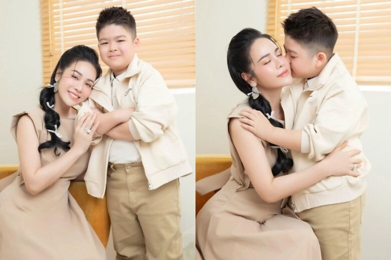 Sao việt 24h con trai riêng của chồng hoa hậu khánh vân điển trai như tài tử được mẹ ruột khen ngợi hết lời - 8