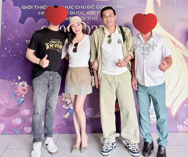 Sao việt 24h hồ quỳnh hương hiếm hoi xuất hiện cùng ông xã doanh nhân được khen trẻ hơn so với tuổi thật - 1