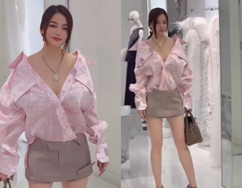 Sao việt 24h lọ lem con gái quyền linh hiếm hoi diện đồ nửa kín nửa hở sắc vóc căng tràn tuổi 18 gây sốt - 16