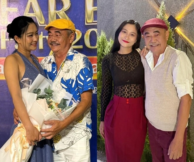 Sao việt 24h nsnd việt anh không ngại tình tứ bạn gái kém 36 tuổi trong bữa tiệc với đông đảo bạn bè đồng nghiệp - 1
