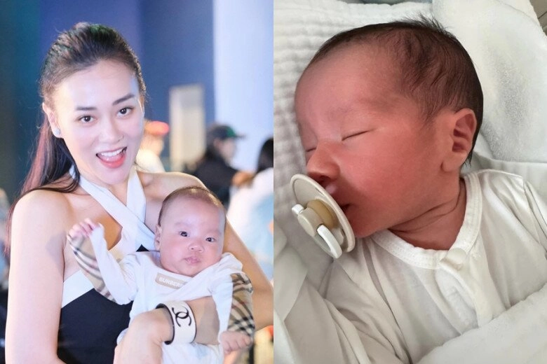 Sao việt 24h phương oanh khoe con trai với shark bình lột xác so với lúc mới sinh bố bỉm chăm bế con cho vợ - 1