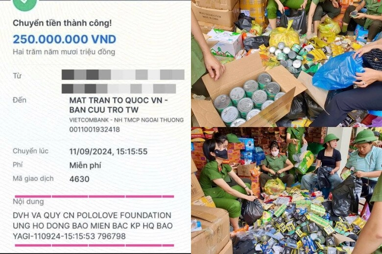 Sao việt 24h quế vân nhận cơn mưa ý kiến trái chiều khi cùng vợ chồng ưng hoàng phúc cứu trợ thủ đô hà nội - 10